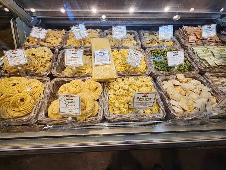 pastas at public market